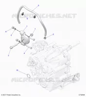 SYSTÃˆME DE TRANSMISSION, MAIN GEARCASE MOUNTING