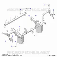 CHASSIS, FRONT CADRE ASM.