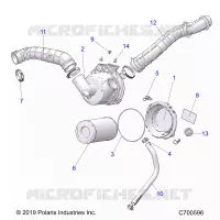 ENGINE, PRISE D'AIR SYSTEM