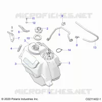 SYSTÃˆME D'ALIMENTATION, FUEL TANK ASM.