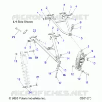 TRIANGLES SUSPENSIONS AVANT 