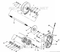 SYSTÈME DE TRANSMISSION ASSEMBLY SUPER SPORT 0940743 (4927742774023A)