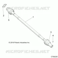 SYSTÃˆME DE TRANSMISSION, REAR PROP SHAFT