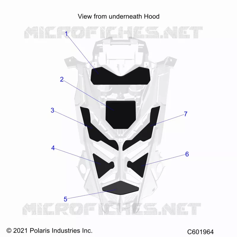 CAPOT FOAM/SEAL