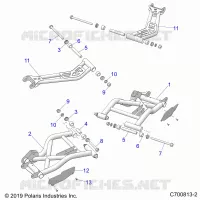 SUSPENSION ARRIERE CONTROL ARMS