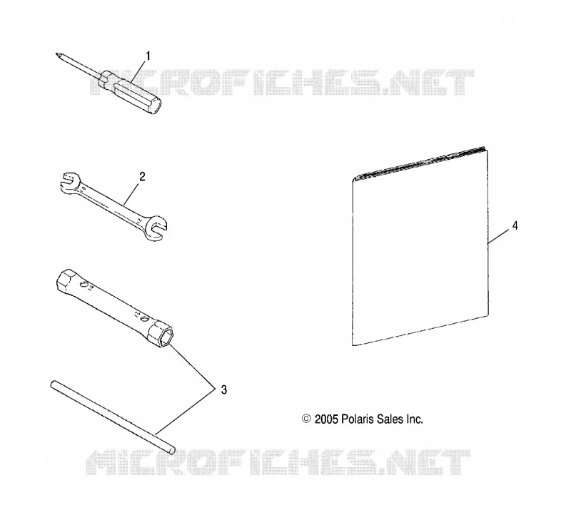 REFERENCES, MANUEL DU PROPRIETAIRE and OUTILS