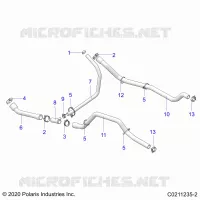 ENGINE, SYSTÃˆME DE REFROIDISSEMENT, HOSES