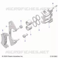 FREIN AVANT CALIPER