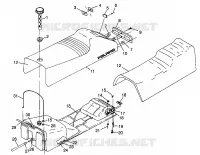SIEGE ET RESERVOIR 500 0972764, EUROPEAN 500 E972764, 500 SKS 0972564, EUROP (4938393839A010)