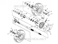 PONT ARRIERE Trail Boss W958527 (4930323032C002)