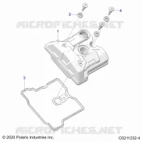 ENGINE, COUVERCLE SOUPAPE