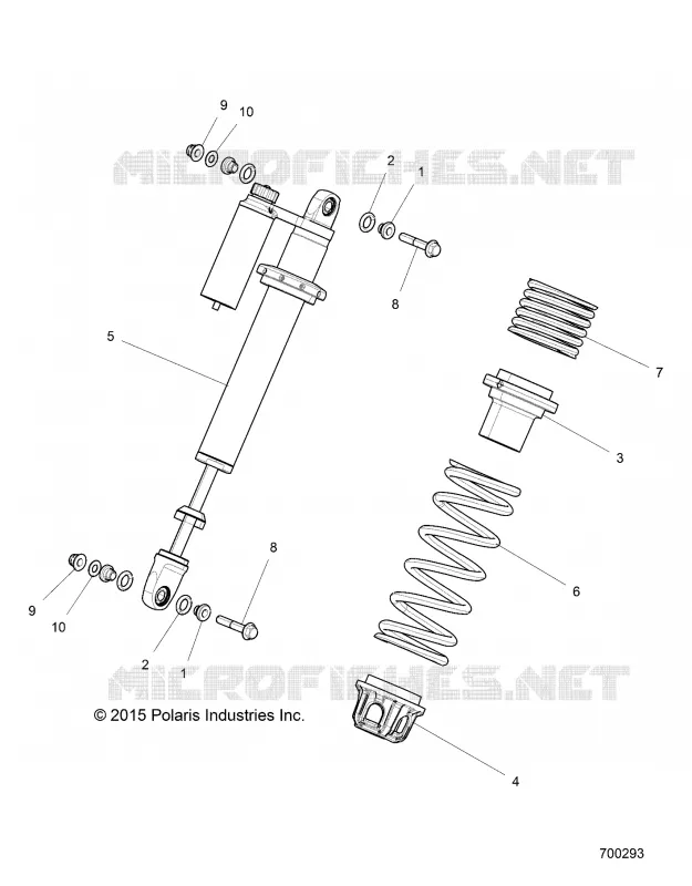 SUSPENSION AVANT SHOCK MOUNTING