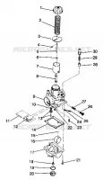 CARBURATEUR 4X4 250 W938127 (4924042404040A)