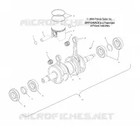 PISTON ET VILEBREQUIN (700)