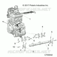 MOTEUR, MOUNTING & LONG BLOCK