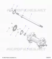 DRIVE TRAIN, JACKSHAFT AND ARBRE DE TRANSMISSION
