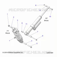 SUSPENSION, SUPPORT AMORTISSEUR , REAR SUSP.