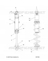 AMORTISSEUR, IFS MONOTUBE