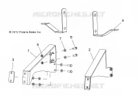 CADRE, OPTIONS, BUMPER, BRACKET, REAR