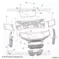 CAPOT AND FRONT FACIA