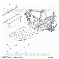 CHASSIS, MAIN CADRE
