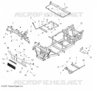CHASSIS, CADRE AND FRONT BUMPER