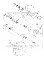 ROUE ARRIERE DRIVE ASSEMBLY (4915951595021A)