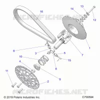 SYSTÃˆME DE TRANSMISSION, CLUTCH, SECONDARY