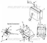 SUPPORT BATTERIE 500 EFI SKS 0962574, EFI RMK 0962974, and EUROPEAN 500 EFI SKS (4931983198C006)