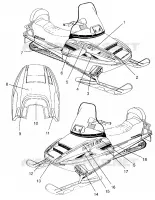 EMBLEMES LITE GT 0963133 and EUROPEAN LITE GT E963133 (4933083308A011)
