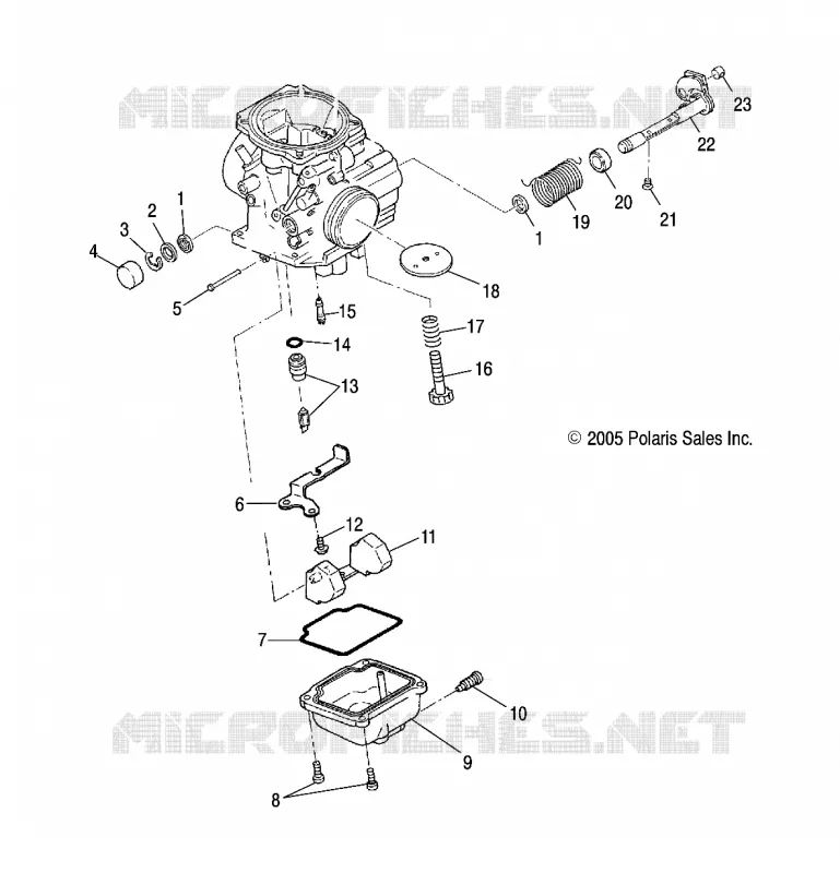 MOTEUR, CARBURATEUR, LOWER