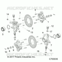 SUSPENSION AVANT HUB