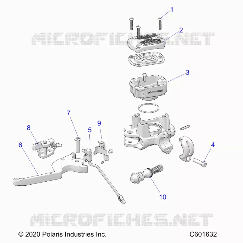 BRAKES, MAITRE CYLINDRE ASM.