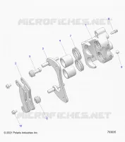 BRAKES, ETRIER DE FREIN ARRIERE