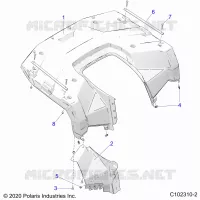 CARROSSERIE ARRIERE CAB