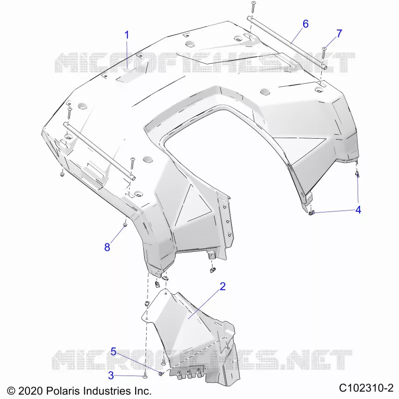 CARROSSERIE ARRIERE CAB