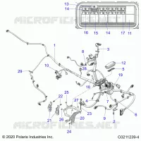 ELECTRICITE, MAIN WIRE HARNESS