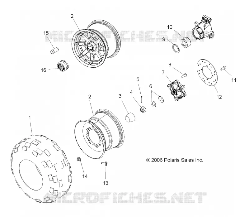 ROUE ARRIERE