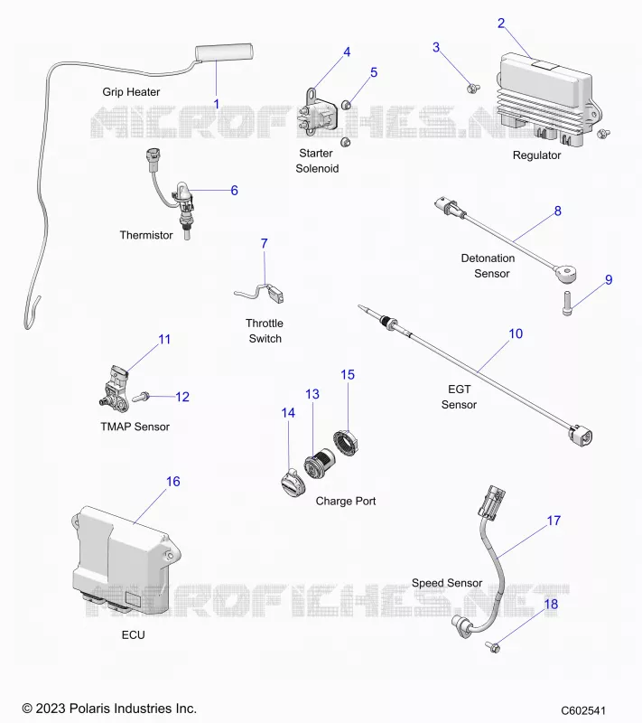 ELECTRICITE, COMPONENTS