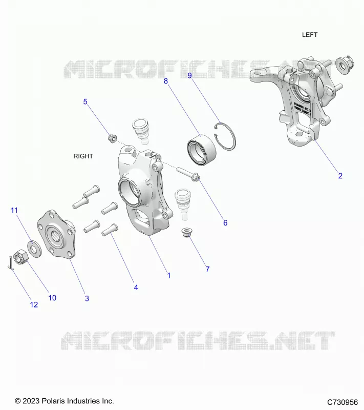 SUSPENSION AVANT HUB