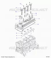 ENGINE, COUVERCLE SOUPAPE