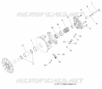 SYSTÈME DE TRANSMISSION, PRIMARY CLUTCH