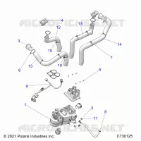 MOTEUR, HEATER, CAB