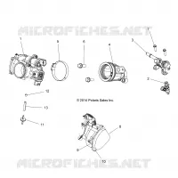 ENGINE, CORPS DE PAPILON AND FUEL RAIL