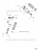 SUSPENSION, AMORTISSEUR ARRIERE MOUNTING
