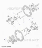 SUSPENSION, PORTE BAGAGES ARRIERE AND HUB