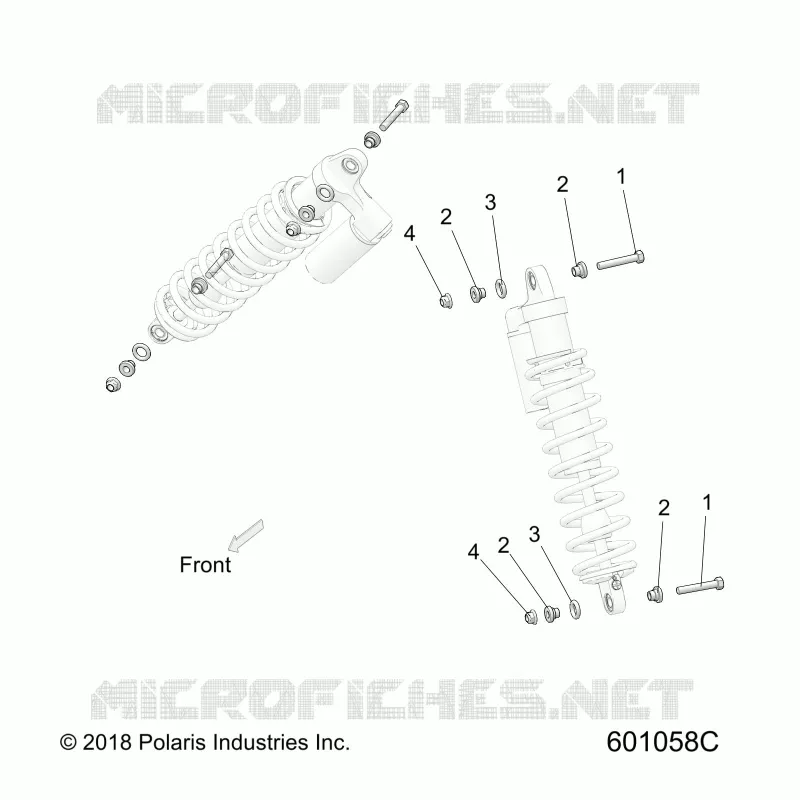 AMORTISSEUR MOUNTING (IFS)