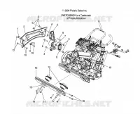 SUPPORT MOTEUR RH and FRONT