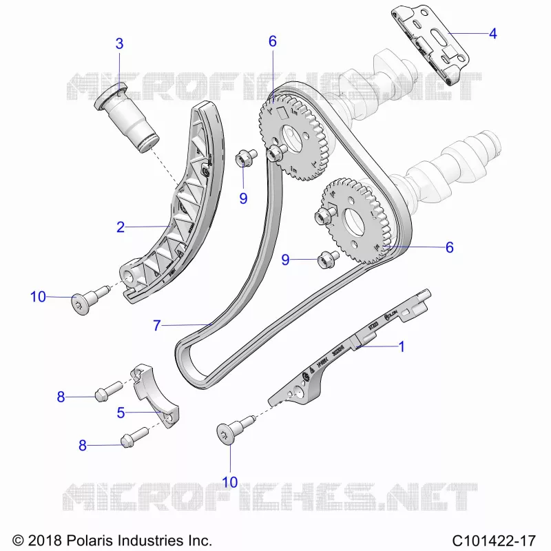 CHAINE DE DISTRIBUTION AND SPROCKET