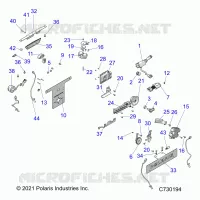 ELECTRICITE, WIRE HARNESS COMPONENTS, AND LICENSE PLATE